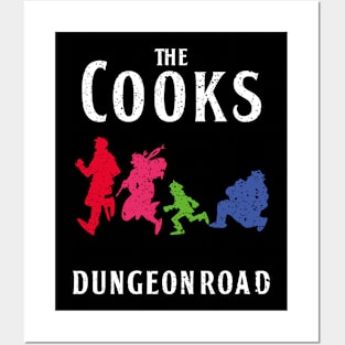 DELICIOUS IN DUNGEON: THE COOKS DUNGEON ROAD (GRUNGE STYLE) Posters and Art